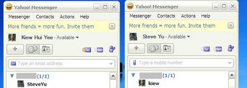 Yahoo messenger