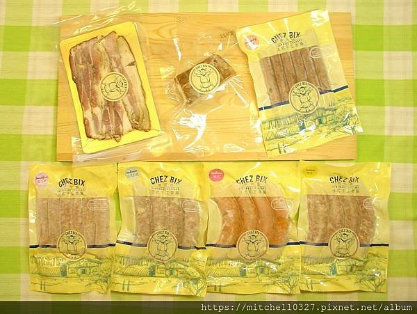 西方經典小吃【CHEZ BIX法式手工香腸】完美比例的香腸，