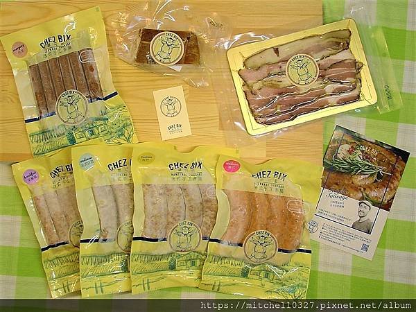 西方經典小吃【CHEZ BIX法式手工香腸】完美比例的香腸，