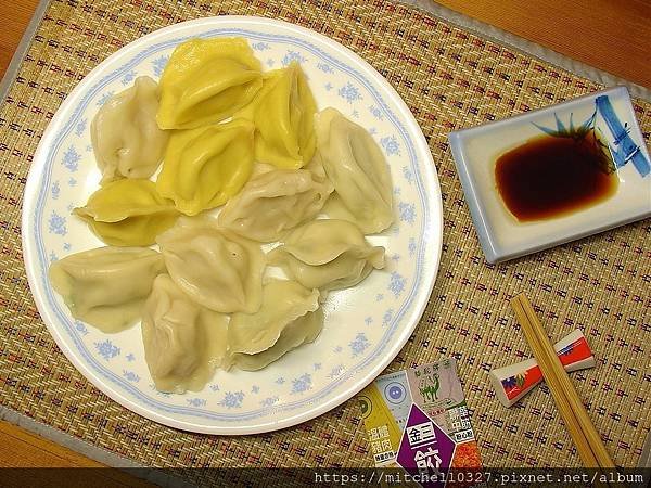 宅配冷凍水餃推薦~朝陽市場【金三餃：蝦味高麗菜｜鮮味韭菜｜日
