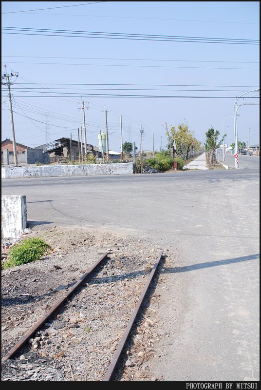 平交道處已被斷頭