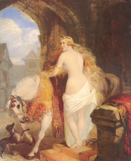 Marshall Claxton-Lady_Godiva_1850