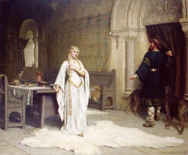 Lady Godiva-Edmund Blair Leighton-1892