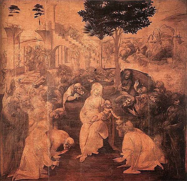 Leonardo da Vinci-_Adoration of the Magi