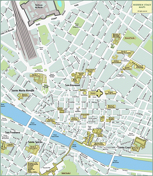 Florence-Tourist-Map