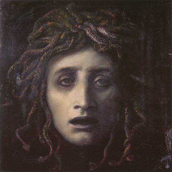 Medusa by Arnold Böcklin, circa 1878