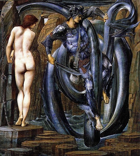 Edward_Burne-Jones_-_Perseus Cycle 7-The Doom Fulfilled 1888