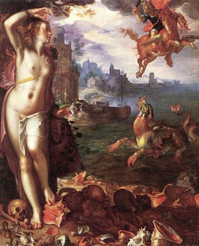 perseus-rescuing-andromeda-Joachim Wtewael-1611