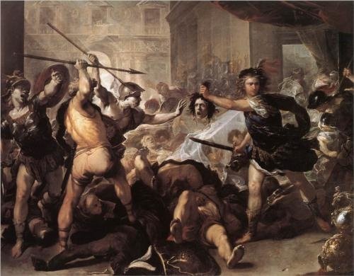 perseus-fighting-phineas-and-his-companions- Luca Giordano