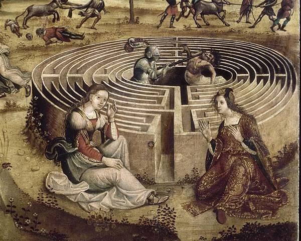 Maître_des_Cassoni_Campana_-_La_légende_crétoise_en_quatre_compositions_(détail_Labyrinthe)_-_1500-1525.jpg