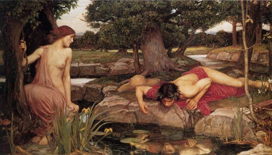 Echo and Narcissus, William Waterhouse