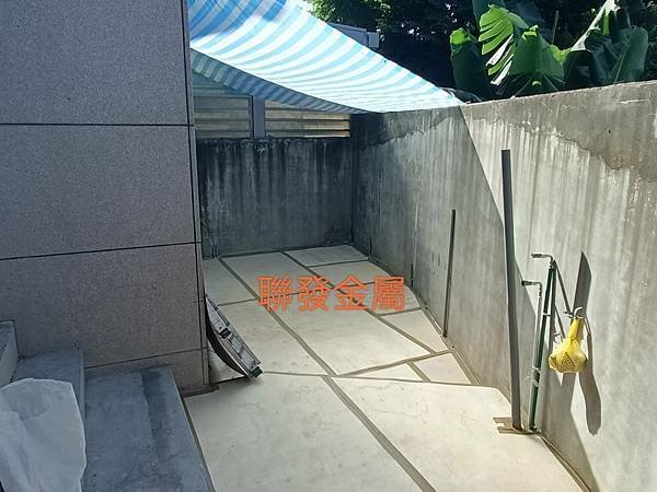 新店不銹鋼烤漆玻璃採光罩