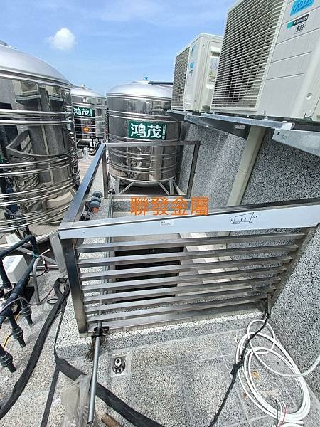 芎林玻璃採光罩格柵@聯發金屬