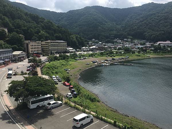 河口湖北岸