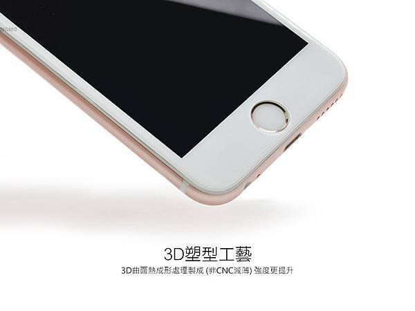 iPhone6S全機包膜+3D滿版玻璃保護貼