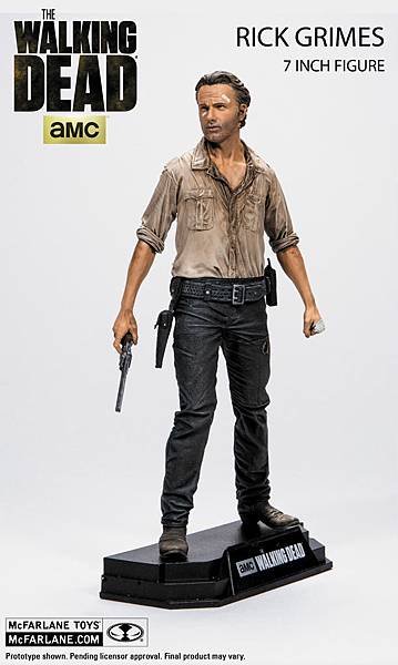 7 inch Walking-Dead-McFarlane-figure-Rick