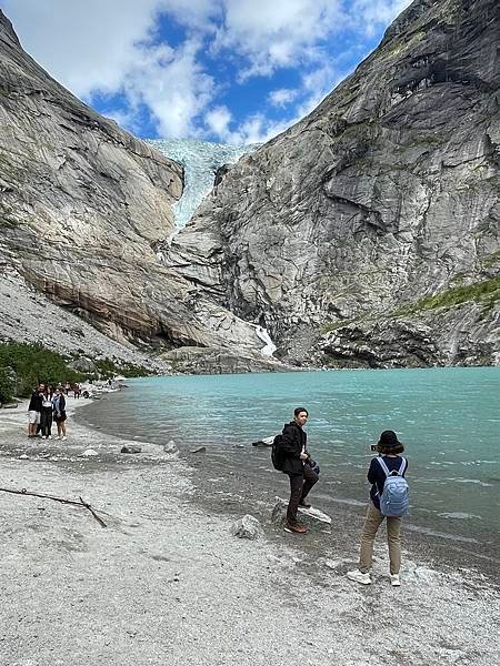 北歐三國之旅--挪威布里斯達冰河精靈登山車
