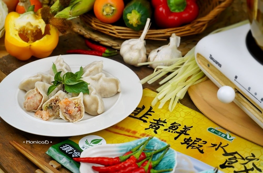 統一生機購物網【韭黃鮮蝦水餃｜高麗菜豬肉水餃】-2-2.JPG