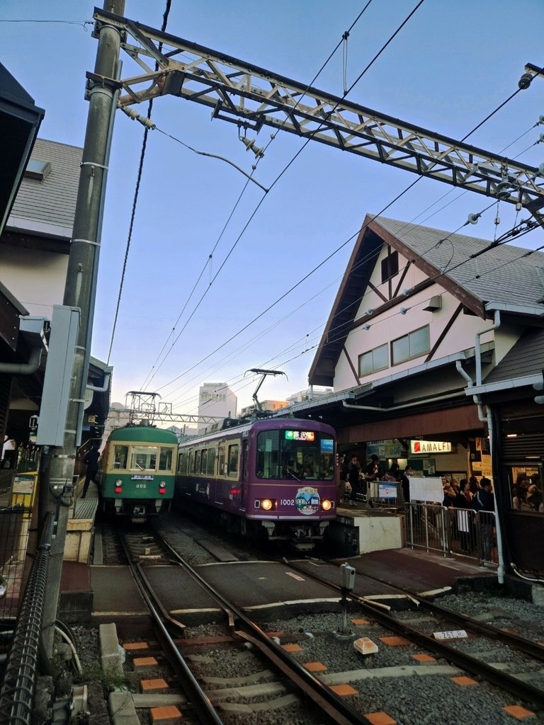 ♥【日本。東京】鎌倉江之電 七里濱 Paicic DRIVE