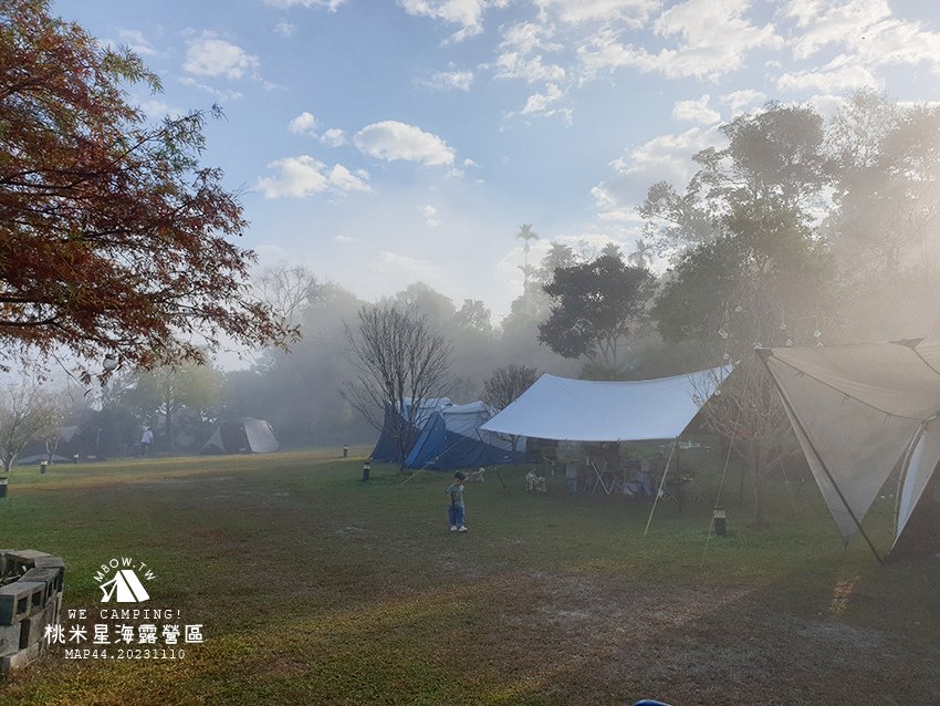 「Map44.南投埔里」桃米星海露營區，年度團露之露前露，三
