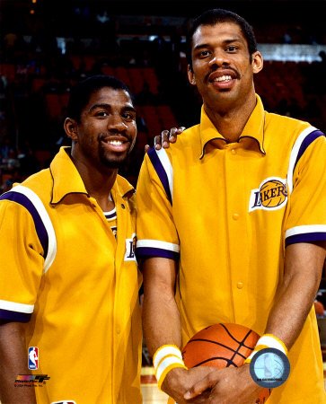 Magic Johnson &amp; Jabbar