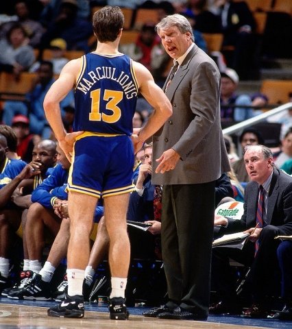 Sarunas Marciulionis &amp; Don Nelson