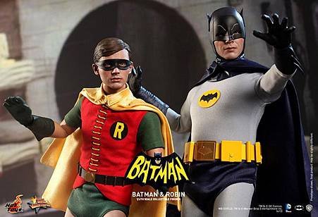 Hot Toys Batman 1966 - Batman &amp; Robin 蝙蝠俠 &amp; 羅賓 12吋人偶