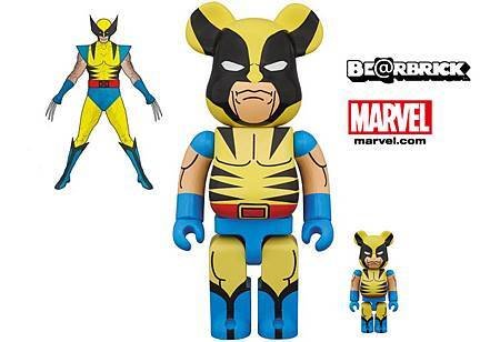 MEDICOM TOY 400% BE@RBRICK Wolverine