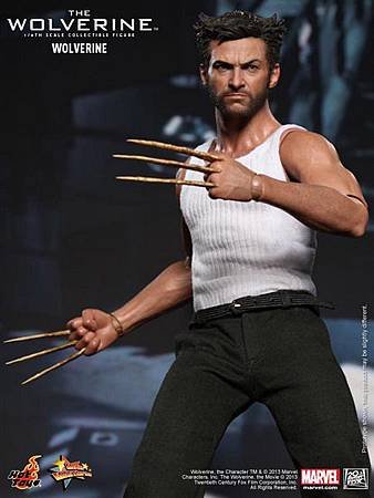 Hot Toys The Wolverine - wolverine 金剛狼 武士之戰 羅根 12吋人偶