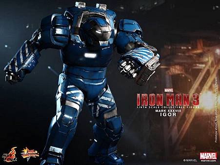 Hot Toys Ironman 3 Mark 38 Igor 鋼鐵人3 馬克38 可動人偶01