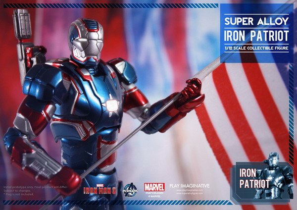 Play Imaginative 鋼鐵人3 Iron Man 3 - Iron Patriot 愛國者