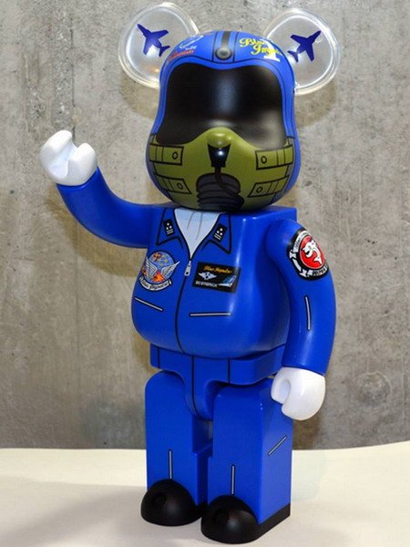 MEDICOM TOY 400% BE@RBRICK Blue Impulse