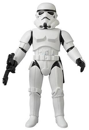 MEDICOM TOY SW Stormtrooper 星際大戰 白兵 軟膠人偶