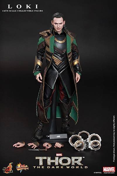 Hot Toys Thor The Dark World  Loki 雷神 黑暗世界  洛基 12吋人偶06