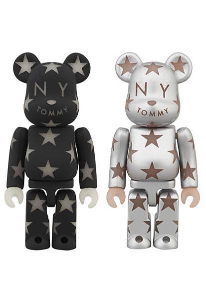 MEDICOM TOY 100% BE@RBRICK Tommy Black