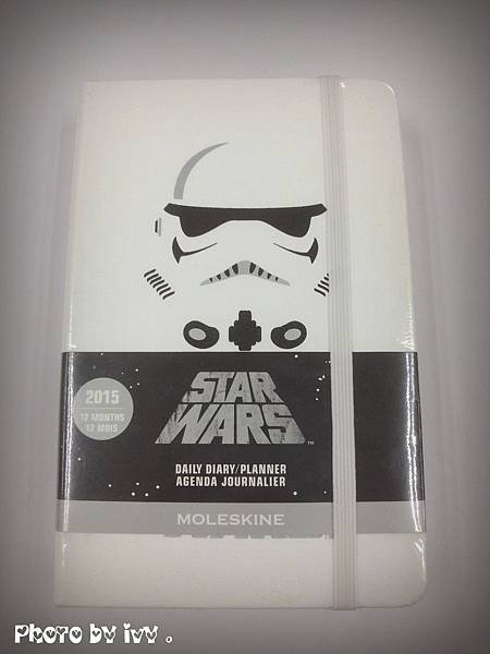 MOLESKINE2015年星際大戰限量版日誌(白色硬封面/口袋型)