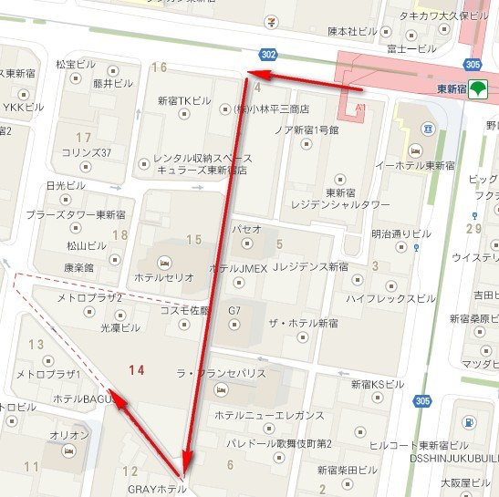 GranbellHotel地圖