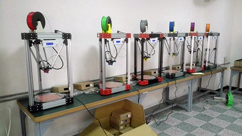 哇~好繽紛好炫的3D列表機~~