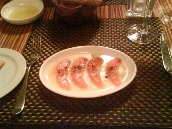 Crudo - Sliced Sashimi Quality Fish