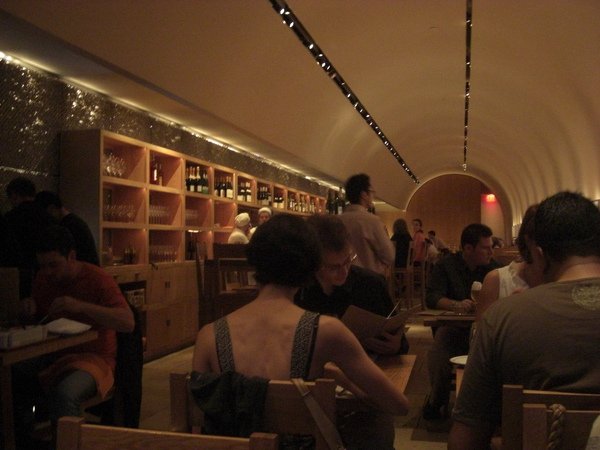 Bar Boulud @ night for &quot;endless weekend menu&quot;