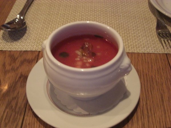 chilled tomato soup