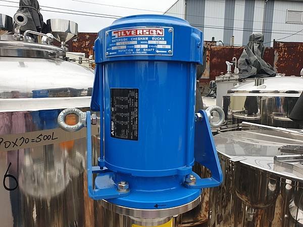 高速乳化分散機,容量63L,桶身雙層,日本進明治乳業SILVERSON Ultramix Mixers (7).jpg