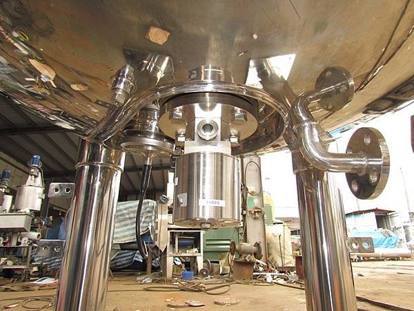 雙層攪拌桶,培養槽,容量500L,材質316L,日本進小松川化工機株式會社