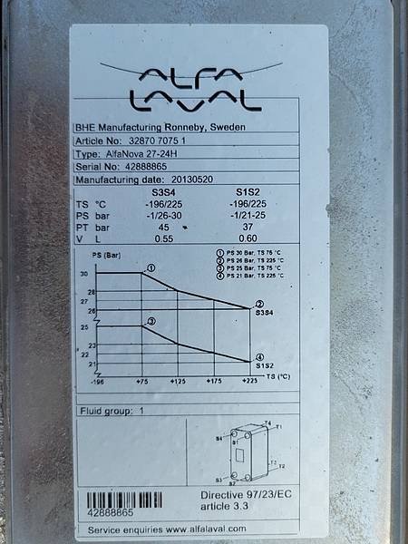 全新品 全焊式 板片熱交換器,冷卻器,AlfaNova HP 27-24H,材質316,板片高31公分,寬11公分,厚6.8公分,日本進ALFA LAVAL (3).jpg