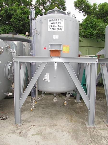 鐵氟龍桶,內襯槽,耐酸桶,耐鹼桶,PTFE TANK,容量3000L.JPG