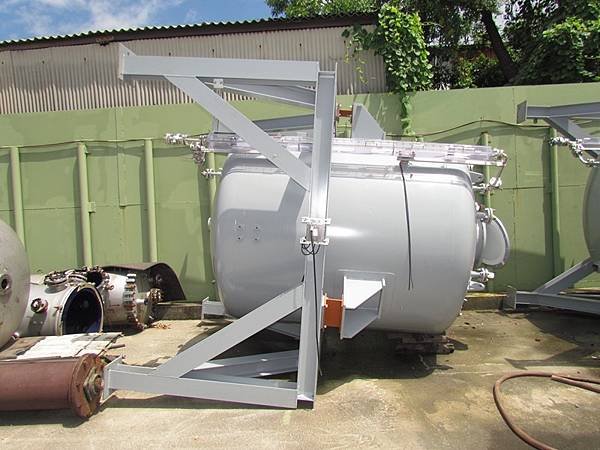 鐵氟龍桶,內襯槽,耐酸桶,耐鹼桶,PTFE TANK,容量6噸