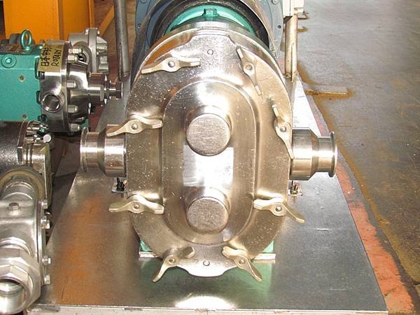 食品幫浦,轉子泵,D039213SS,SIZE100,Waukesha BERORE STARTING PUMP