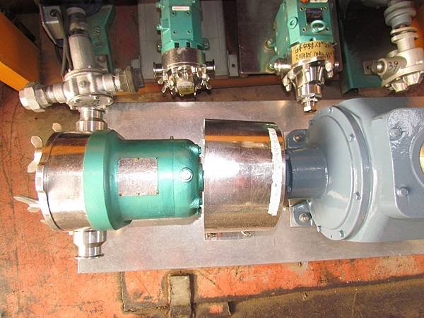 食品幫浦,轉子泵,D039213SS,SIZE100,Waukesha BERORE STARTING PUMP