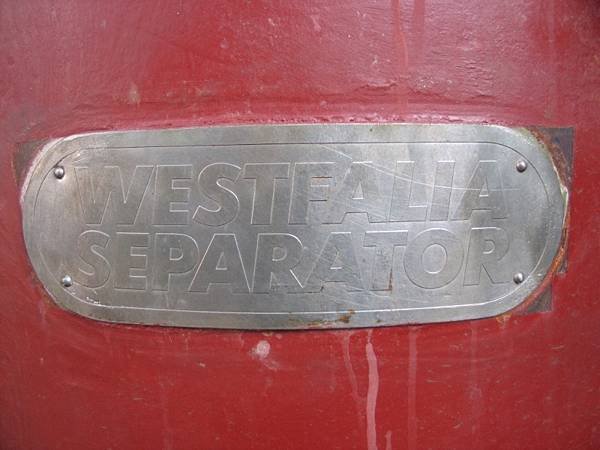 WESTFALIA  SEPARATOR離心機