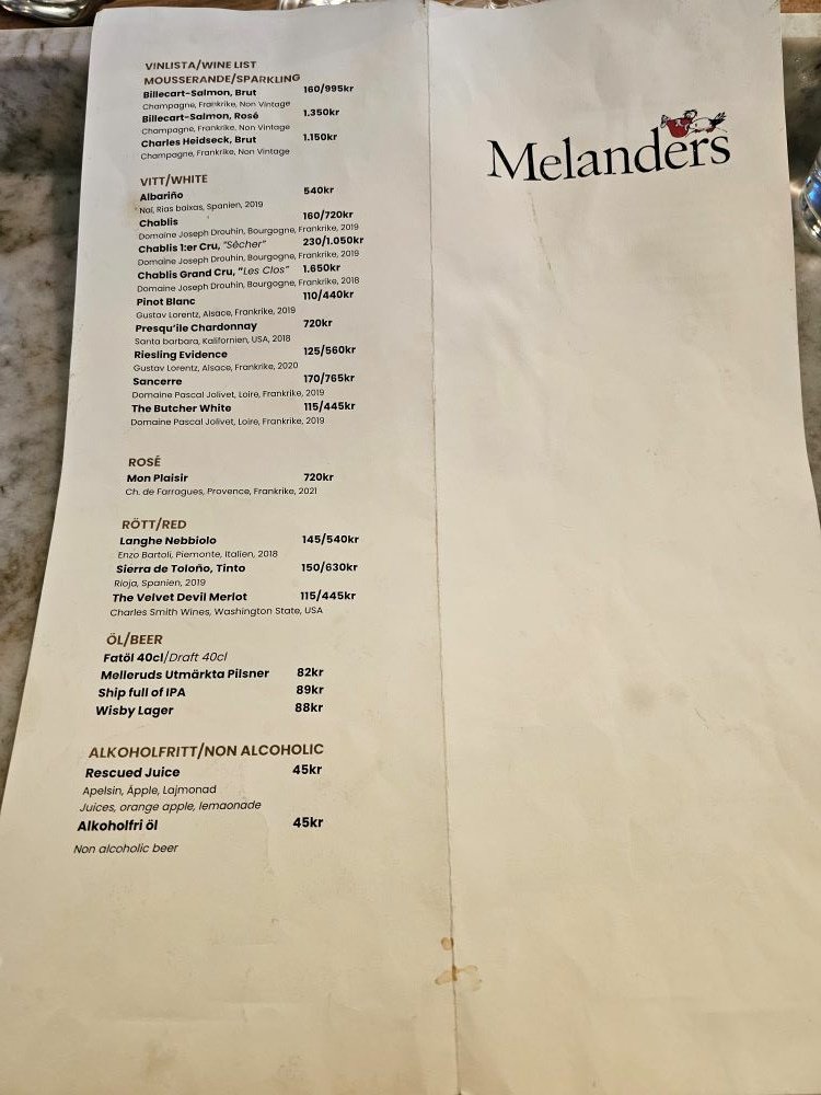 瑞典美食║斯德哥爾摩 Stockholm║Melanders